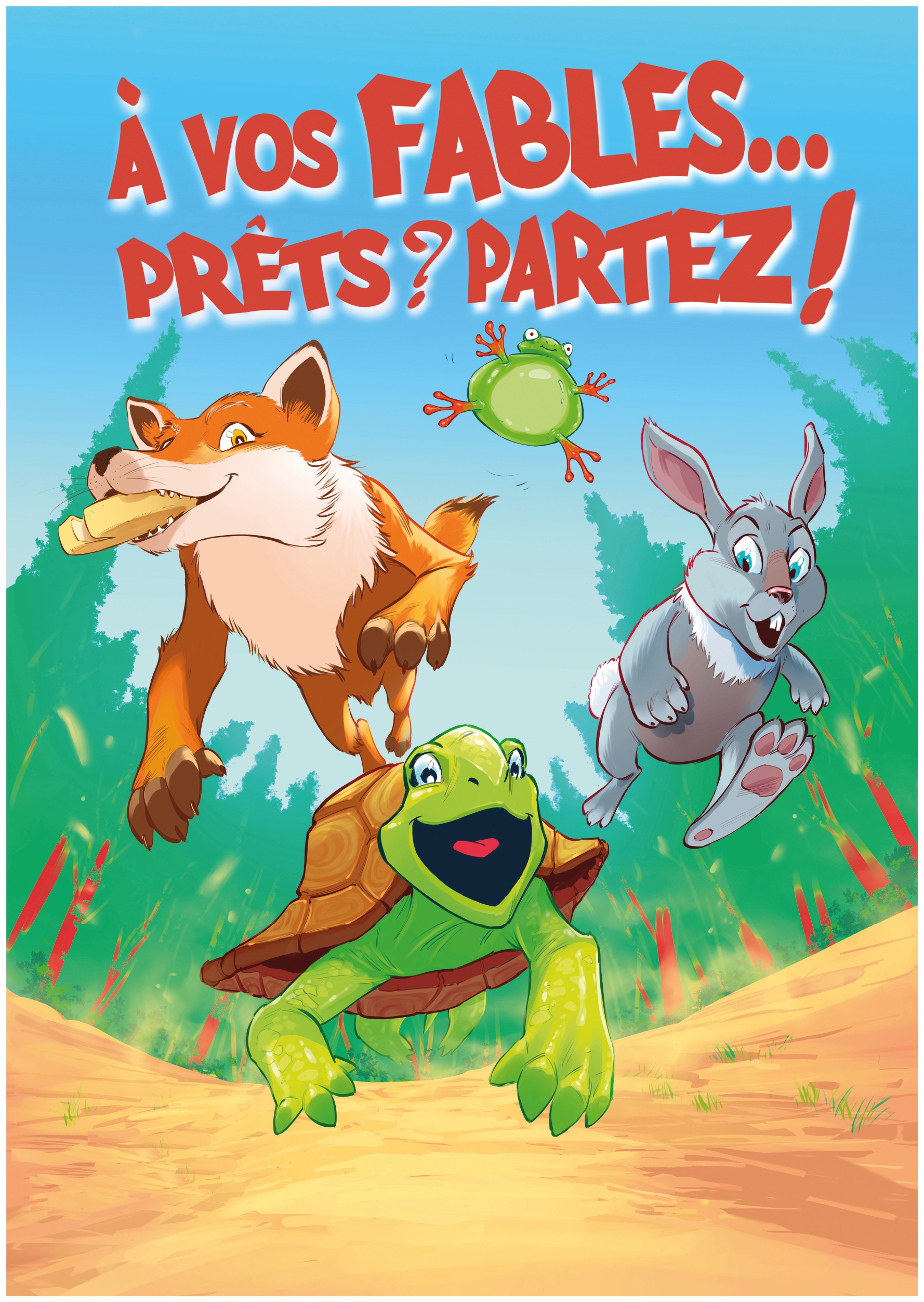 Affiche du spectacle Les Fables